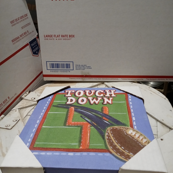 🏈 TOUCH DOWN KIDS FINE ART CANVAS. - Picture 3 of 4
